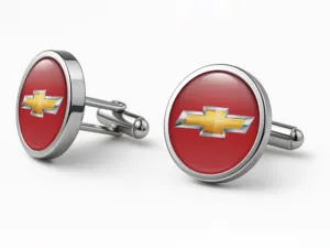 Chevrolet Boutons de Manchette Uniques Homme Édition Durable